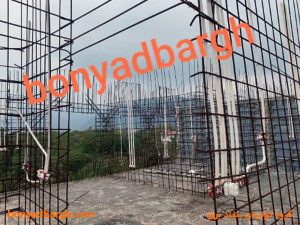 لوله های خم سرد اجرا شده بنیاد برق با نام تجاری سه ستاره نسوز سمنان-پروژه چلک